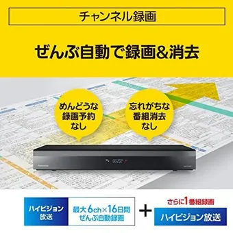 パナソニックのブルーレイレコーダーのおすすめ6選!種類や初期 パナソニックのブルーレイレコーダーのおすすめ6選!種類や初期