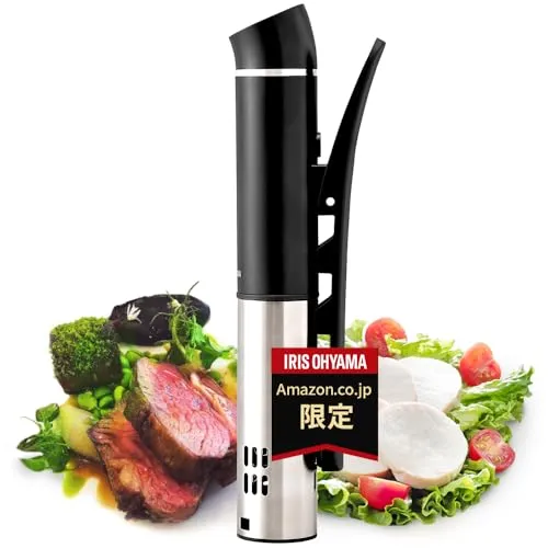 軽量かつコンパクトな低温調理器 レシピ付属