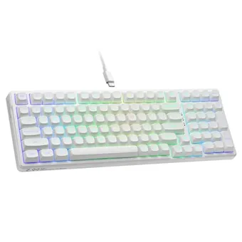 Gamerfinger 24Φ 銀軸 白ボディ GamerFinger HBFS はめ込み式 24/30mm