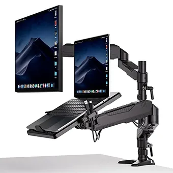 未使用品iErgoArm デュアルモニターアーム sit-stand 未使用品iErgoArm デュアルモニターアーム sit-stand モニターアーム