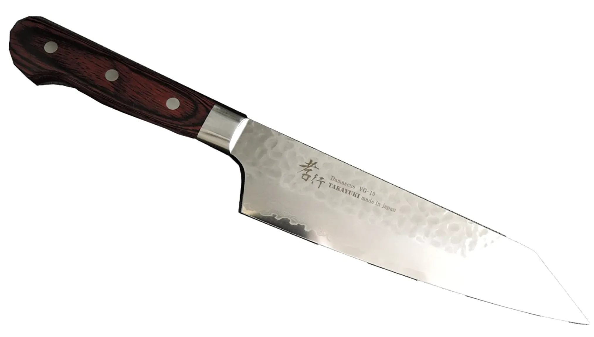 ダマスカス VG10 切付型包丁 170mm 鎚目 ステンレス 料理包丁 和