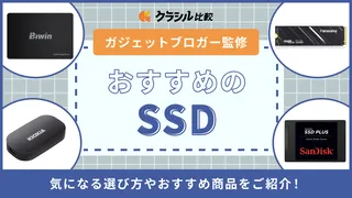 【マニア監修】SSDのおすすめ12選!人気モデルを紹介【2025年】